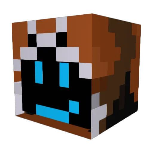 itay_dagdag Minecraft avatar head, 3D render