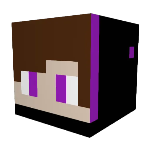 itayzar Minecraft avatar head, 3D render
