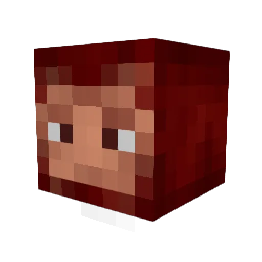 itchy6669999 Minecraft avatar head, 3D render