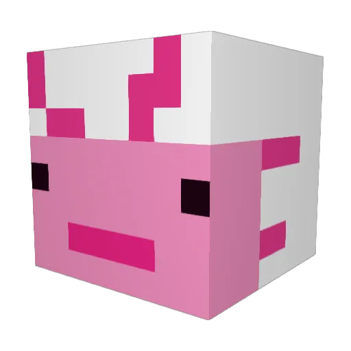 itchy_bum2 Minecraft avatar head, 3D render