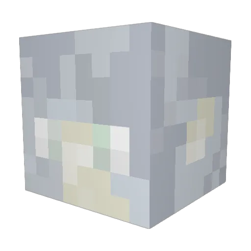 itchygnu Minecraft avatar head, 3D render