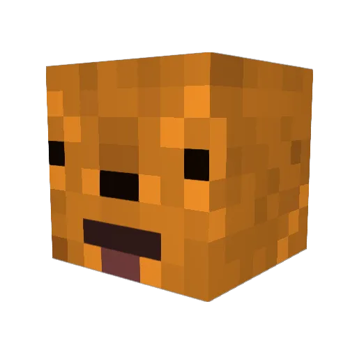 itcx Minecraft avatar head, 3D render