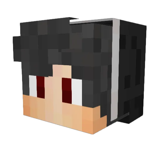 itho21 Minecraft avatar head, 3D render