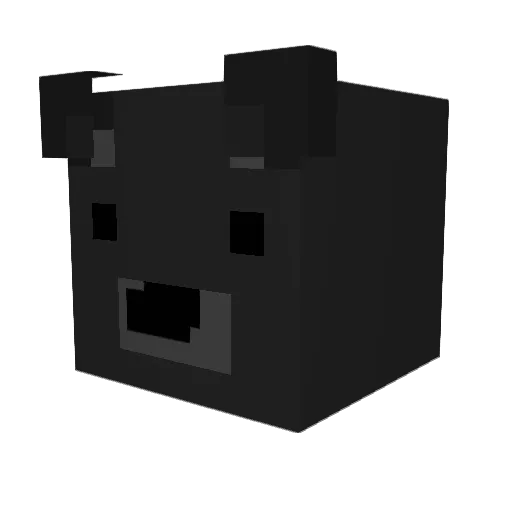 ithzkiara Minecraft avatar head, 3D render