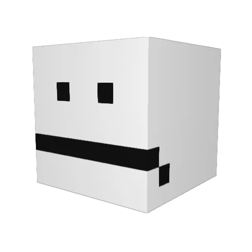 itisLarkin Minecraft avatar head, 3D render