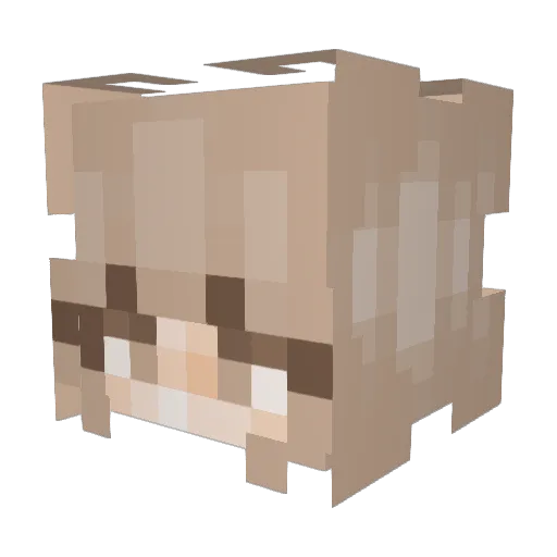 itisalyssa Minecraft avatar head, 3D render