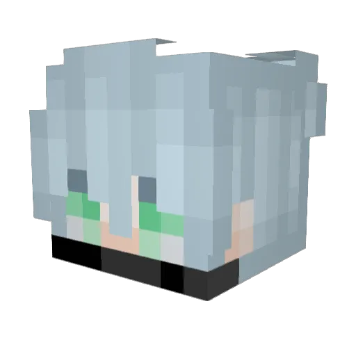 itlord13 Minecraft avatar head, 3D render
