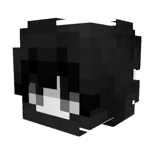 itnotasher Minecraft avatar head, 3D render