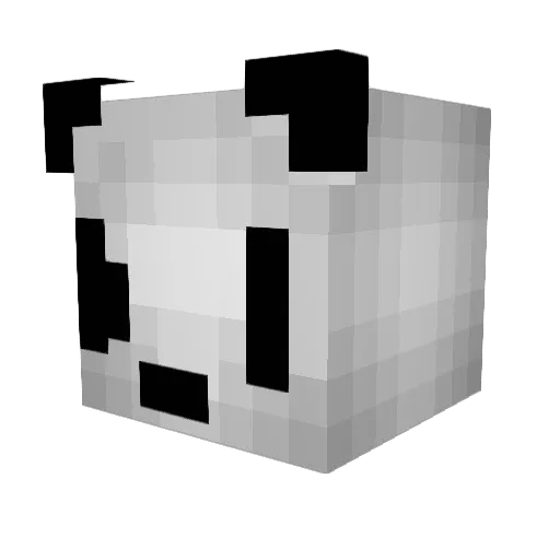 itotaku39 Minecraft avatar head, 3D render