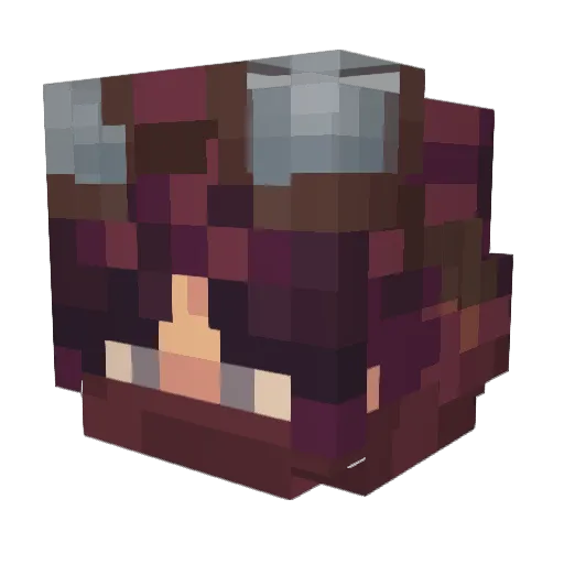 itsAntoine11 Minecraft avatar head, 3D render