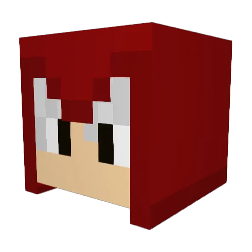 itsAssasinGamer Minecraft avatar head, 3D render