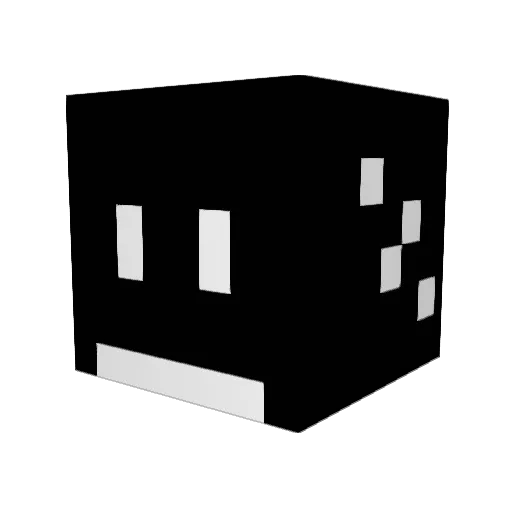 itsBee_ Minecraft avatar head, 3D render