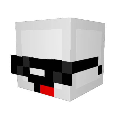 itsBright_ Minecraft avatar head, 3D render