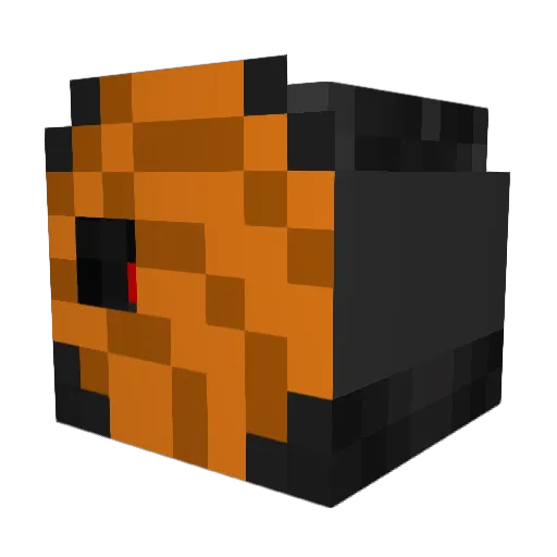 itsDD Minecraft avatar head, 3D render