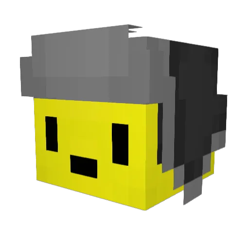 itsFerra2657 Minecraft avatar head, 3D render