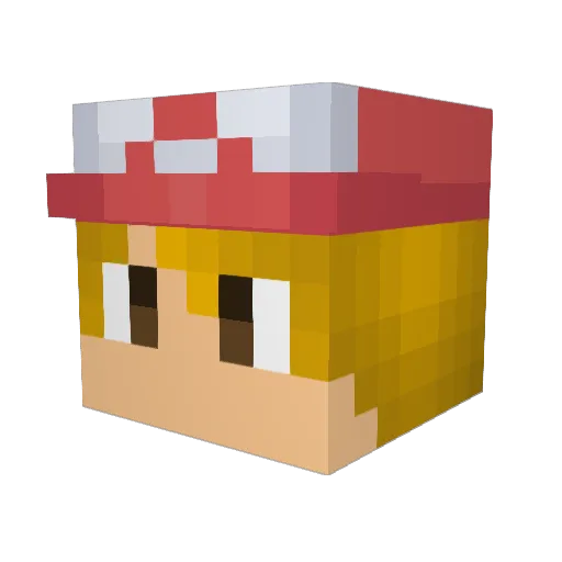 itsGaizka90 Minecraft avatar head, 3D render