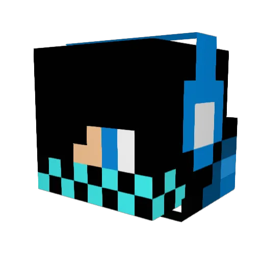 itsJoln Minecraft avatar head, 3D render