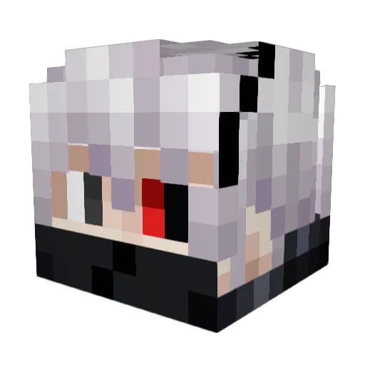 itsJorgito Minecraft avatar head, 3D render