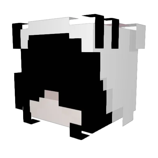 itsLain789 Minecraft avatar head, 3D render