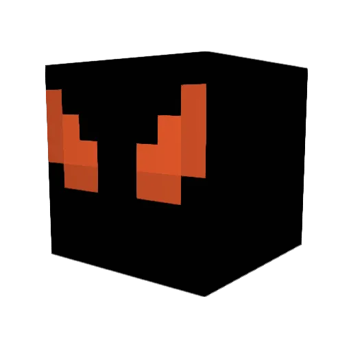 itsLght Minecraft avatar head, 3D render