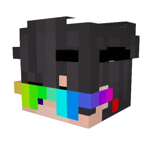 itsMrUnknown Minecraft avatar head, 3D render
