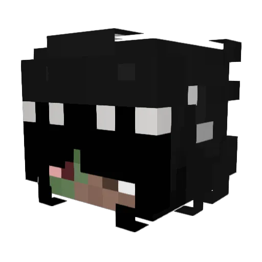 itsNami_ Minecraft avatar head, 3D render