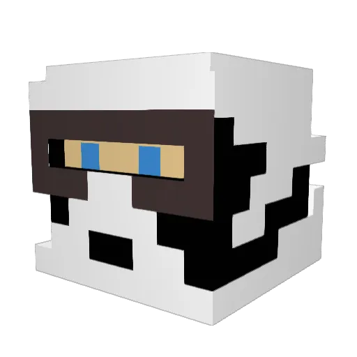itsOnePunch Minecraft avatar head, 3D render