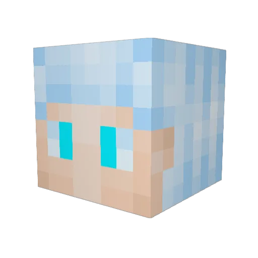 itsOwen05 Minecraft avatar head, 3D render
