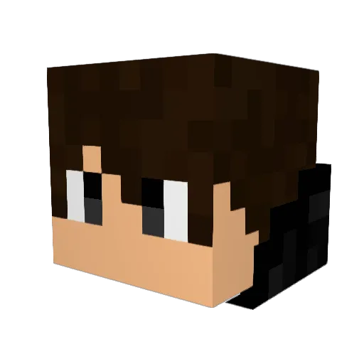 itsReye Minecraft avatar head, 3D render