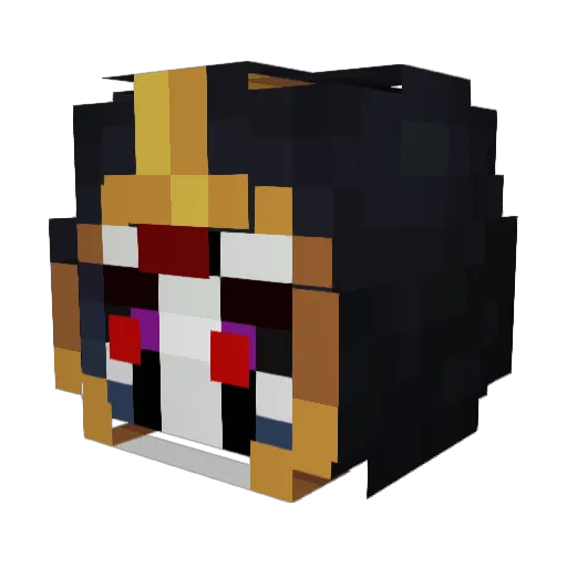 itsScribby Minecraft avatar head, 3D render