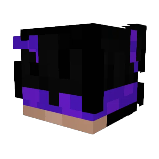 itsSebby Minecraft avatar head, 3D render