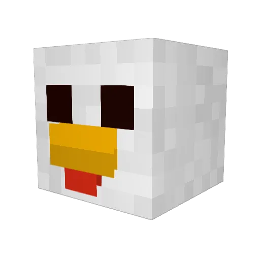 itsSiprus Minecraft avatar head, 3D render