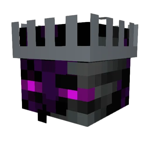 itsSubs Minecraft avatar head, 3D render