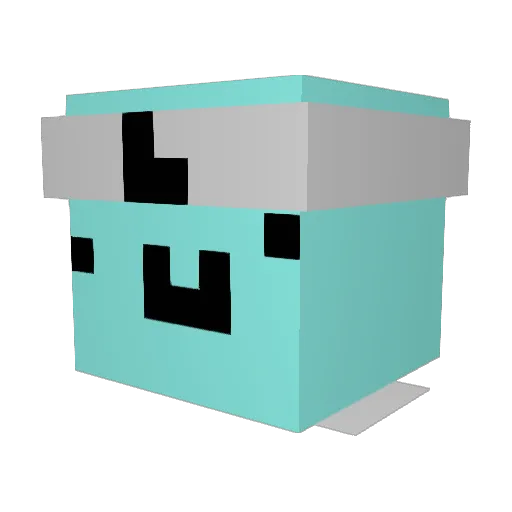 itsUKdabest_ Minecraft avatar head, 3D render
