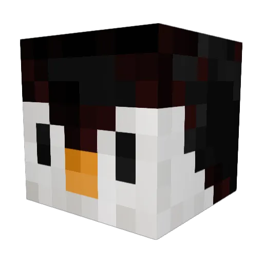 itsZeaLHere Minecraft avatar head, 3D render
