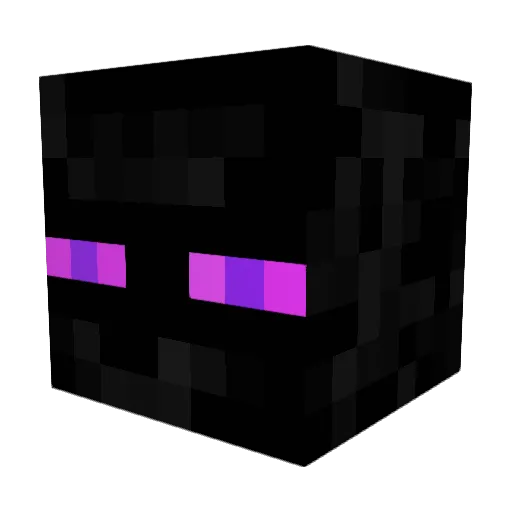 its_15 Minecraft avatar head, 3D render