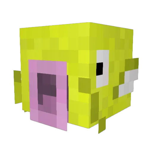 its_a_bulbasaur Minecraft avatar head, 3D render