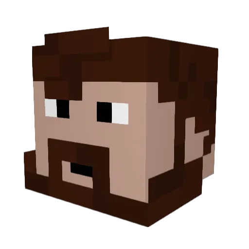 its_coming_home Minecraft avatar head, 3D render