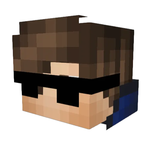 its_cookielol Minecraft avatar head, 3D render