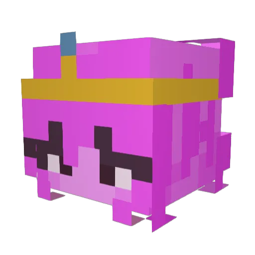 its_dell Minecraft avatar head, 3D render