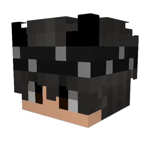 its_desert Minecraft avatar head, 3D render
