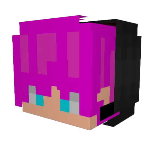 its_jackk Minecraft avatar head, 3D render