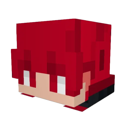 its_lich_MC Minecraft avatar head, 3D render