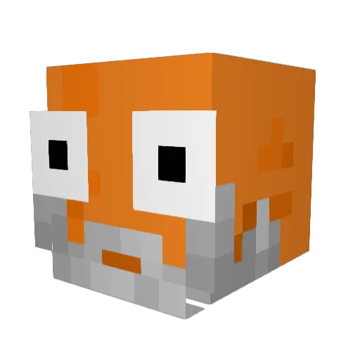 its_notyap Minecraft avatar head, 3D render
