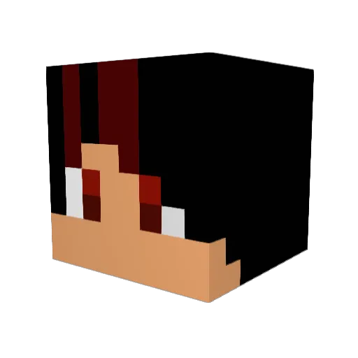 its_roachy Minecraft avatar head, 3D render