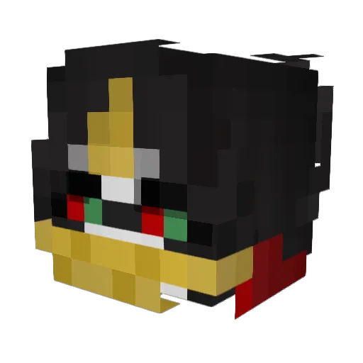 its_yoshomi Minecraft avatar head, 3D render