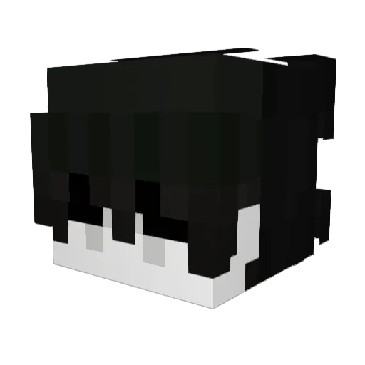 its_zyox Minecraft avatar head, 3D render