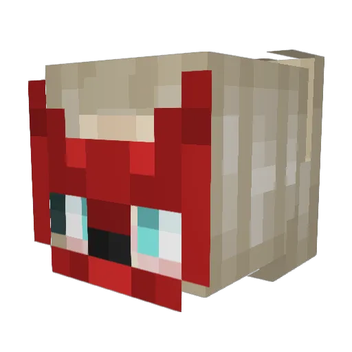 itsamejordan Minecraft avatar head, 3D render