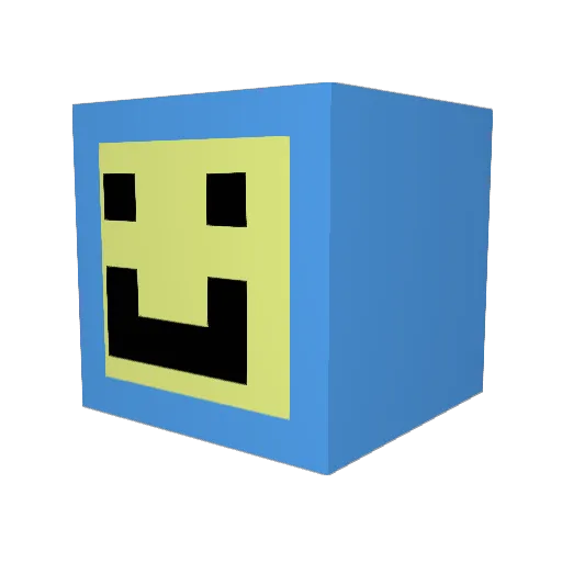 itsapotsick Minecraft avatar head, 3D render