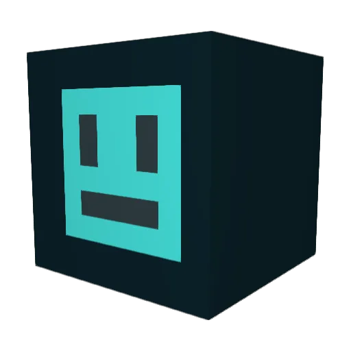 itsashert Minecraft avatar head, 3D render